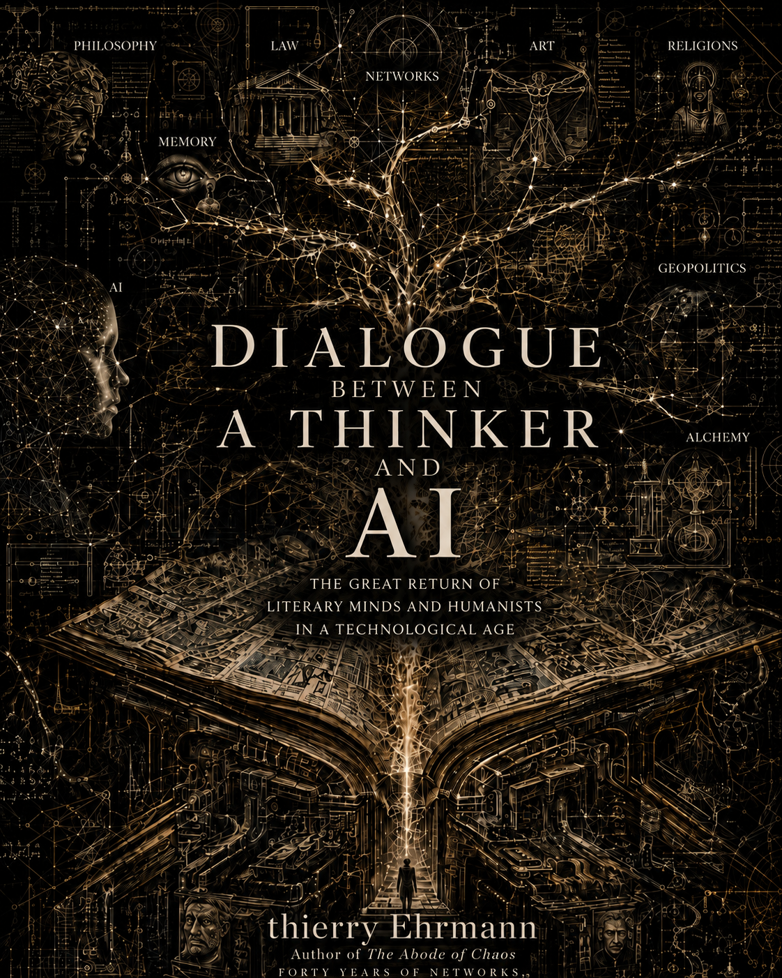 Cover of Dialogue Between a Thinker and AI